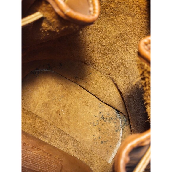 Vintage COACH The Sling Bixby Drawstring Bucket Leather Bucket Hobo British Tan - Picture 12 of 16